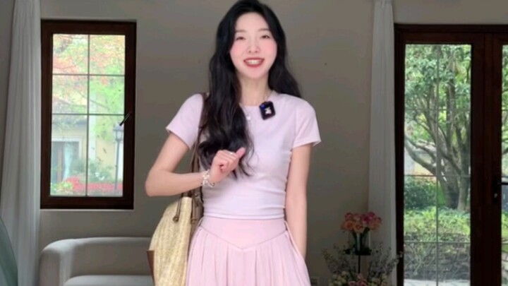 กางเกงขากว้างบางเบาดูเป็นนางฟ้า