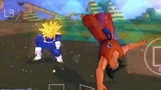 GOKUNYA BELUM BISA SUPERSAIYAN, TAPI TETAP SANTAI MELAWAN SUPER TRUNKS!!