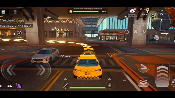 Gangster Mirage city Taxi day