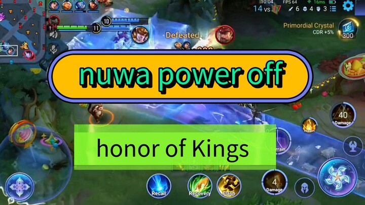 nuwa honor of Kings