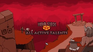 Hero Siege -  All Active Talents