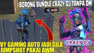 BUNDLE CRAZY DJ DIAMOND ROYALE TERBARU - VY GAMING TIBA² JADI GILA JAGO PAKAI AWM! FREE FIRE