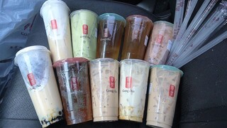 Hôm nay mình uống 10 ly trà sữa GONG CHA