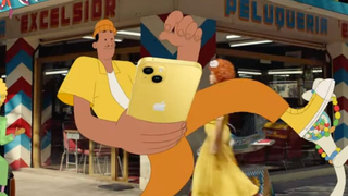 The latest fresh and clean ad for the iPhone 14: Hello Yellow