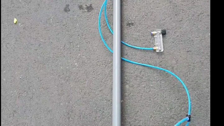 Thổi luồng gom phân cá và bổ sung oxi khi ăn + 1 giờ Ven X Nakashima tích hợp lõi phân phối khí mịn