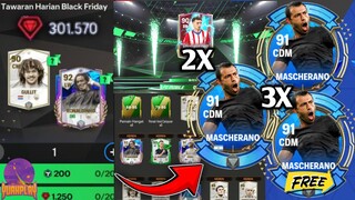 GACHA 300.000 PERMATA APAKAH HOKI? DAPET 3 MASCHERANO DAN 2 OVR 90+ COY FC MOBILE INDONESIA YUAHPLAY