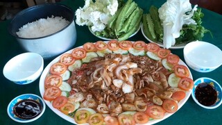 Lỗ Tai Heo Khìa Nước Dừa Mẹ Vợ Không Răng Mà Thèm Ăn Món Này| TKQ T395