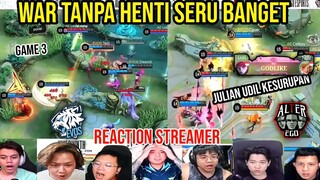 ALTER EGO TUMBANGKAN SANG MACAN DR PUCUK! REACTION STREAMER EVOS VS ALTER EGO MPL ID S10