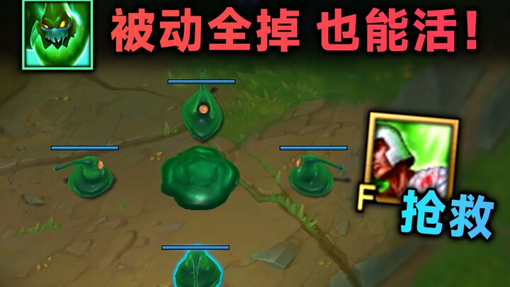 扎克抢救术：被动全掉完也能活！只需一个护盾 (BUG)