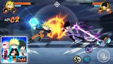 Stickman Ninja (Naruto) - 3v3 Battle Arena Gameplay Android/iOS