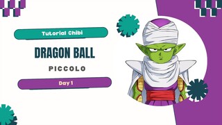 Tutorial Chibi_Piccolo- Dragon Ball_Day 1