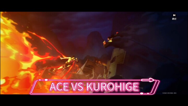 ACE VS KUROHIGE || ONE PIECE AMBITION