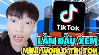 HÙNG AKIRA LẦN ĐẦU XEM MINI WORLD TIK TOK CỰC THÚ VỊ VÀ HÀI HƯỚC VỚI TIỂU HOA