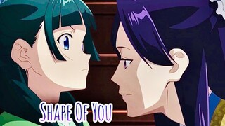 Jinshi x Maomao // The Apothecary Diaries【AMV】Shape Of You