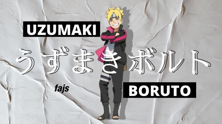 Amv Boruto - Naruto next generation edit