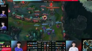 [LPL 2022] Highlight UP vs BLG Full- Gánh Bin cực mạnh trên vai - Ultra Prime vs