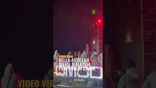 BELLA ASTILAH WAKILI MALAYSIA KE CHINA UNTUK WUHU SHENSHAN MUSIC FESTIVAL 2024