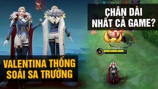 MLBB | VALENTINA THỐNG SOÁI SA TRƯỜNG: CHÂN DÀI NHẤT GAME! SKIN SIÊU NUỘT, CHỊ EM SILVANNA? | Tốp Mỡ