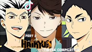 Haikyuu Tiktok Edits Compilation |Part 2|