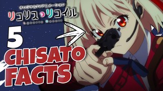 5 Facts About Chisato Nishikigi // LYCORIS RECOIL