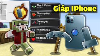 Minecraft Bedwars, Sở Hữu Giáp IPhone 13 ProMax Siêu Vip Và Cung Hack Troll Noob Team Minecraft ??