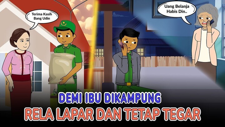 Demi Ibu di Kampung, Hansip Ini Rela Lapar dan Tetap Tegar Jalani Hidup yang Ber