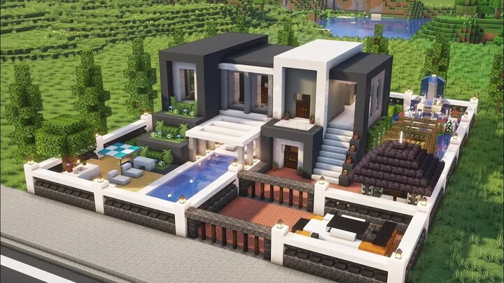 [Minecraft] Building Tutorial: Craft the Minecraft Villa of Your Dreams