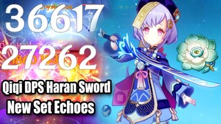 Qiqi is S Tier DPS with Haran Ayato Sword & New Set Echoes? - The Rise of Qiqi on 2.6