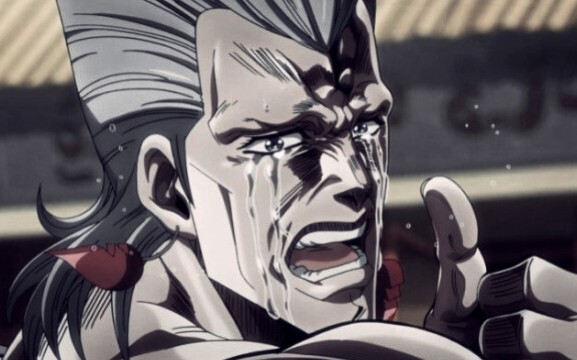 "Polnareff is always losing..."