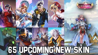 65 UPCOMING NEW SKIN MOBILE LEGENDS (Sanrio Skin & Guinevere Legendary) - Mobile Legends Bang Bang