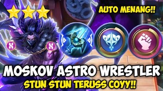 MOSKOV ASTRO WRESTLER!! BIKIN MUSUH KENA STUN TERUS!! MAGIC CHESS COMBO UPDATE TERBARU 2022