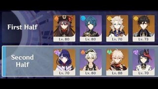 【Genshin Impact】 2.8 Spiral Abyss ชั้น 12 9 ดาว - Hu Tao Vape Raiden Hypercarry + Build