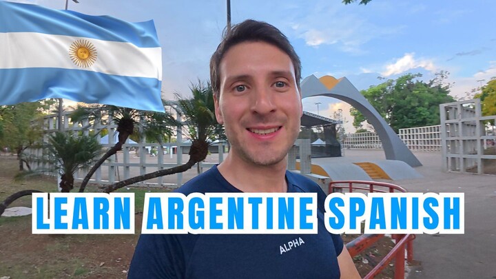 BASIC WORDS IN ARGENTINE SPANISH (first video on Bili Bili)