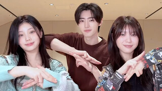 师兄来助阵！ENHYPEN 朴成训 X ILLIT MOKA WONHEE 《Cherish》challenge！