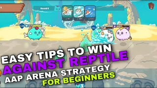 AAP VS RBP ( REPTILE, BEAST, PLANT) | AAP AXIE ARENA STRATEGY GAMEPLAY