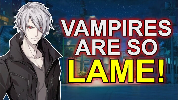 Tsundere Vampire Chases You But You Just Don't Care「ASMR Boyfriend Roleplay/Comedy/Male Audio」