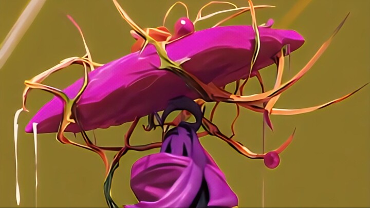 creature in purple