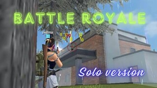 Battle Royale, Solo Version | Free Fire