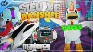 Roblox - MadCity | Cách Lấy Siêu Xe BanShee Cực Easy!! ( Xe Bay ) | H3G