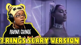 Moonlight Records "Ariana Grande 7 Rings Scary Version" REACTION