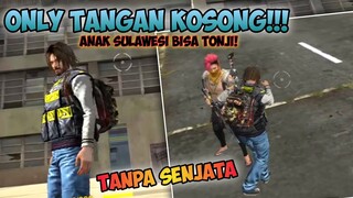 CHALLENGE!!!  CUKUP TANGAN KOSONG GAK PERLU BAWA SENJATA|| FREE FIRE-TORAJA