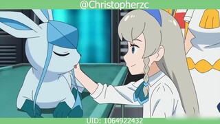 Khoảnh khắc đáng iu của Glaceon - Pokemon Journeys EPS 88 Eng Sub #anime #schooltime