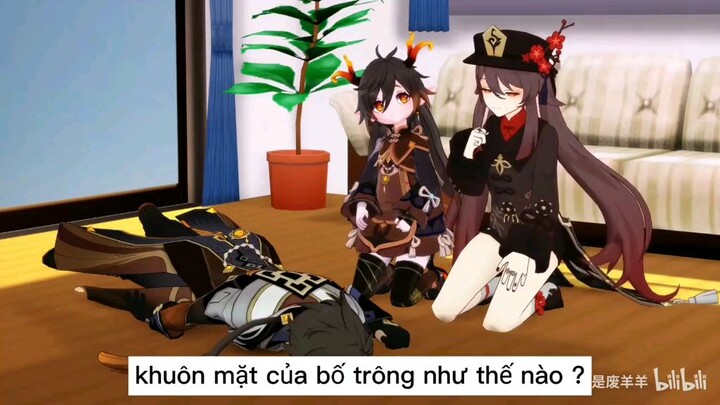 zhongli x hu tao