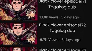 ang matagal nating hinihintay meron na mga ka black clover