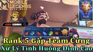 Mobile Legends: Bang Bang | HAYABUSA RANK 5 GẶP TEAM CỨNG - XỬ LÝ TÌNH HUỐNG CỰC ĐỈNH CAO