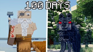 I Played Minecraft As A VIKING For 100 DAYS… This Is What Happened