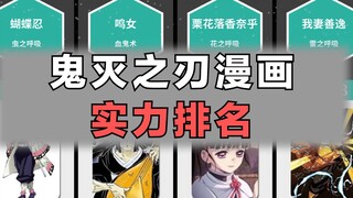 Peringkat kekuatan karakter Kimetsu no Yaiba