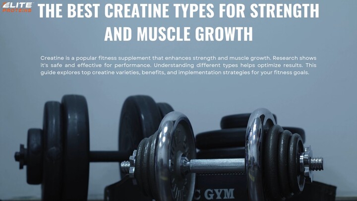 The Best Creatine Types for Strength and Muscle Growth