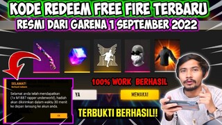 KODE REDEEM FREE FIRE TERBARU 1 SEPTEMBER 2022 HARI INI