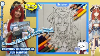 Mewarna Nilou dari Genshin impact